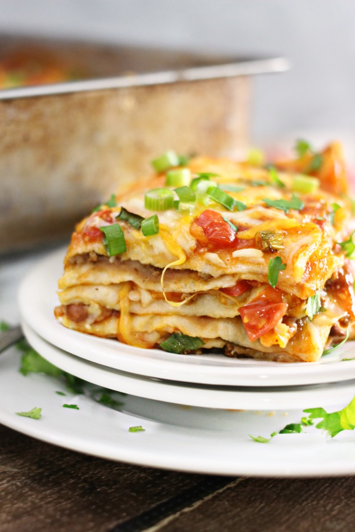 Mama Loves Food! Deep Dish Mexican Pizza Bake Recipe