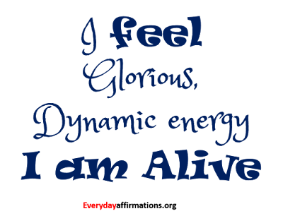 Daily Affirmations, Affirmations for Health