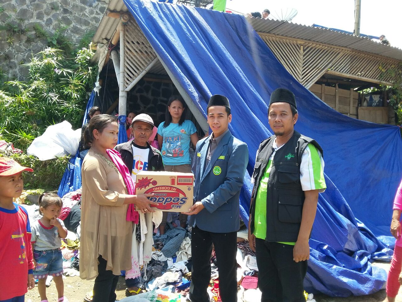 NU Bogor Salurkan Bantuan untuk Korban Banjir di Garut 