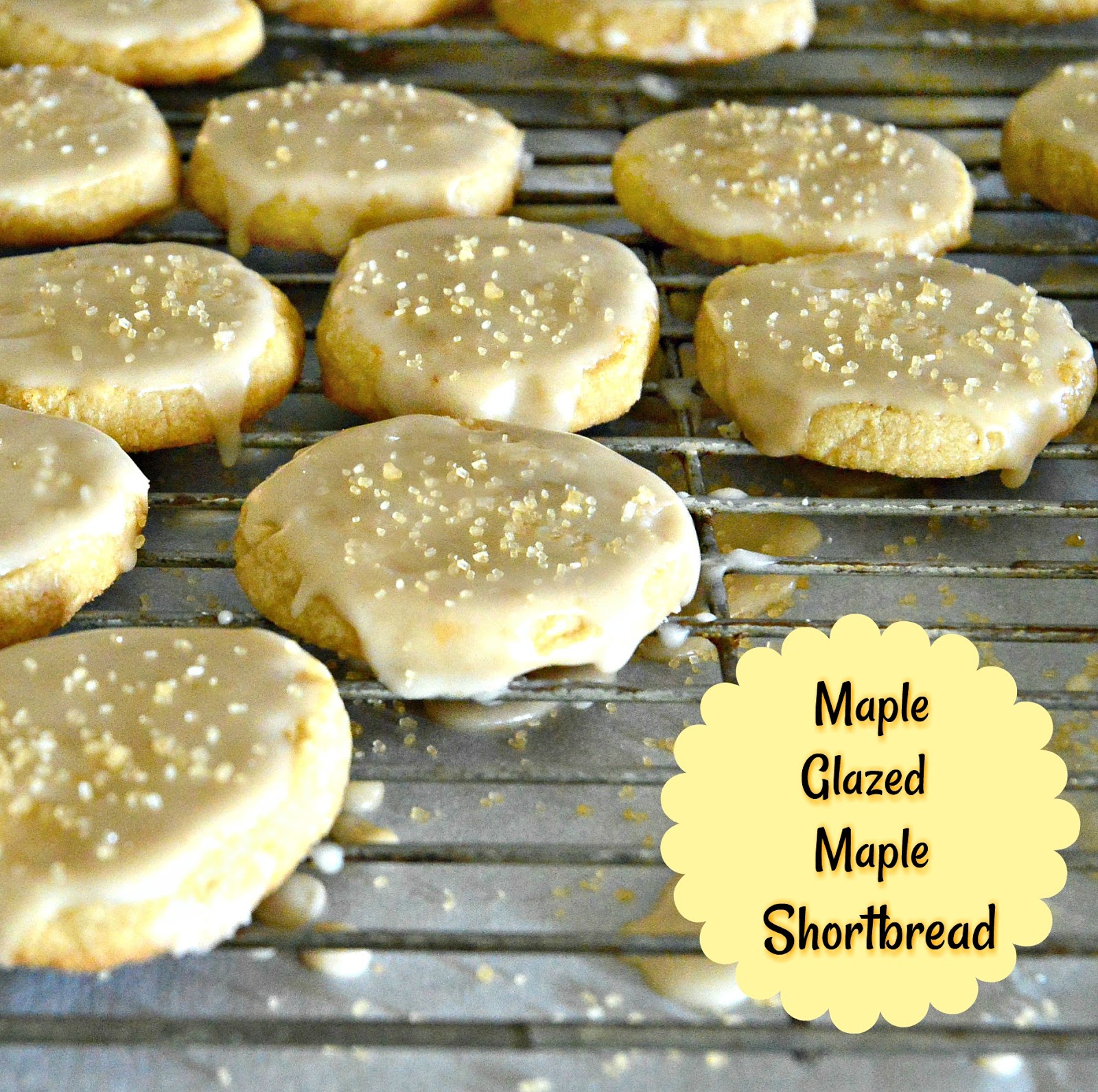 Slice and Bake Maple Glazed Maple Shortbread This Is How I Cook