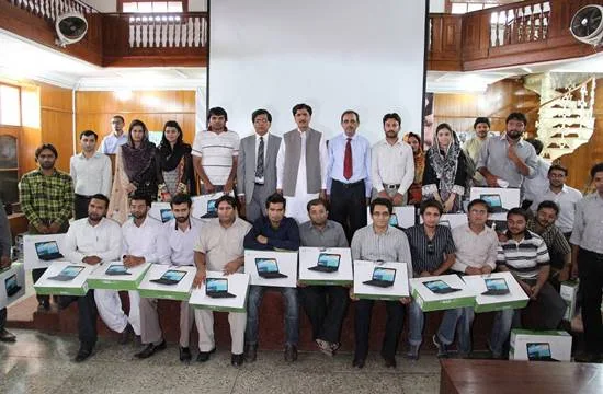 Free Laptop Distribution Ceremony at UVAS, Faisalabad (Punjab)