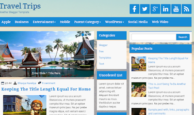 contoh template blog yangcocok untuk wisata contoh template blog yangcocok untuk wisata