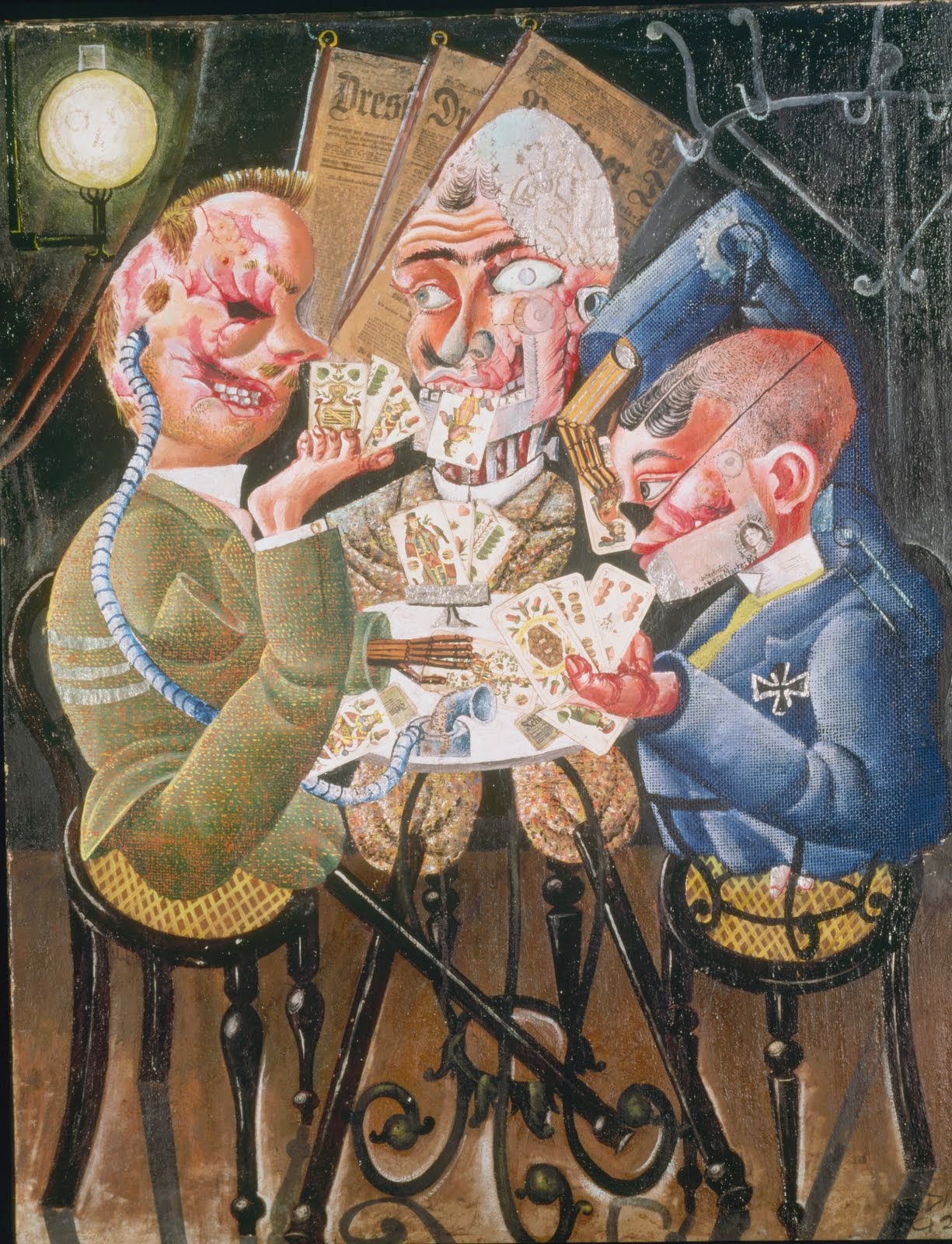 HDA 3ème Fiche analyse les joueurs de Skat de Otto DIX Le blog