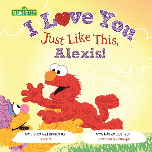 sesame street: I love you just like this cover