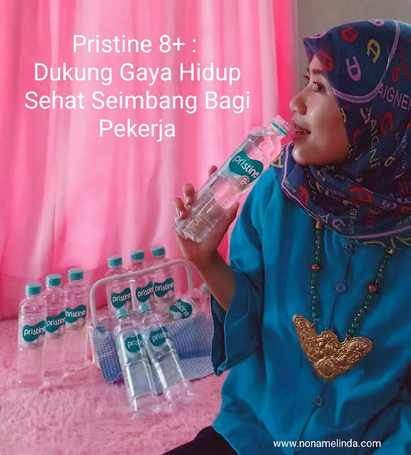 Air mineral Pristine merupakan air mineral yang diperoleh dari daerah pegunungan di kota Bogor yang masih terjaga kualitasnya dan diolah dengan teknologi ionisasi dari Jepang dan menjadikan air mineral Pristine 8+ sebagai air mineral alkaline yang dapat menyeimbangkan hidup kita. 