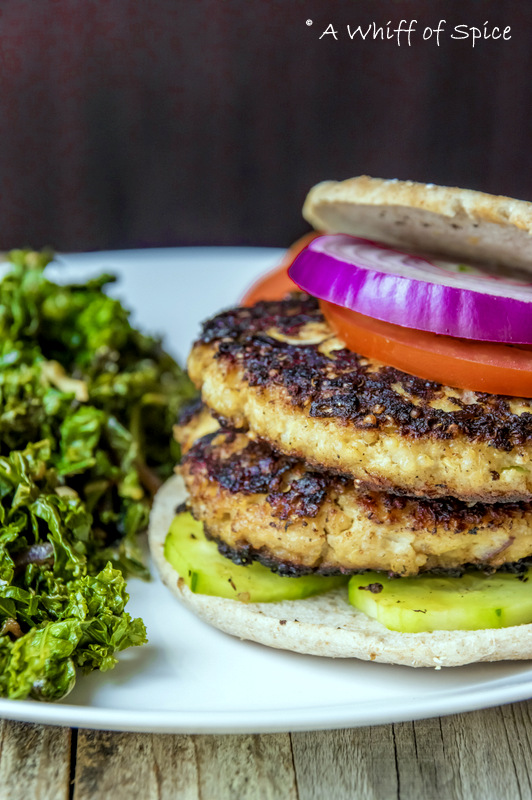 A Whiff of Spice Chicken and Quinoa 'Pad Thai' Patties