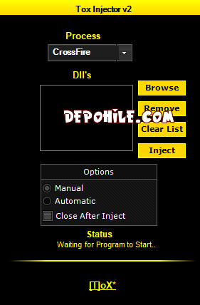 TOX v2 DLL İnjector Programı İndir 2018 Windows10 Her Sistem