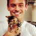 Luna, la gatta di Tom Daley