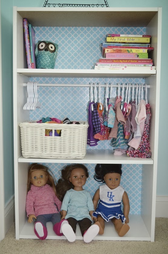 Storage Closet Storage Closet For American Girl Doll Clothes