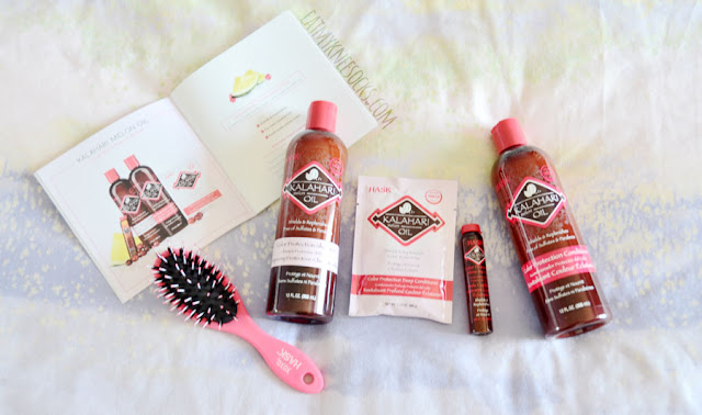HASK Kalahari Melon Oil Hair Care Review If you're looking for high-quality, effective, yet affordable hair care products, HASK's got you covered with their all-natural, USA-made products. Today I'm reviewing my third hair care collection from them: their Kalahari melon oil hair care line, which includes a shampoo, conditioner, deep conditioner, and shine oil.