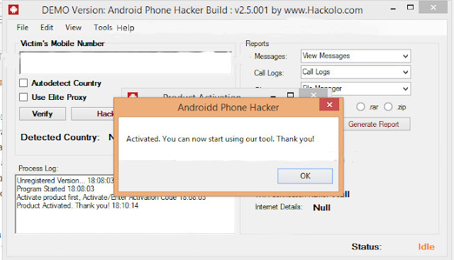 Android Tools - HackersOnlineClub androidphonesniff tool activation code