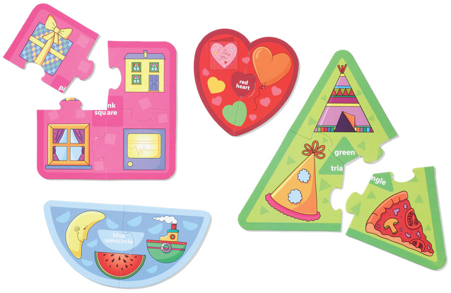 funfunbaby Colors and Shapes Puzzles