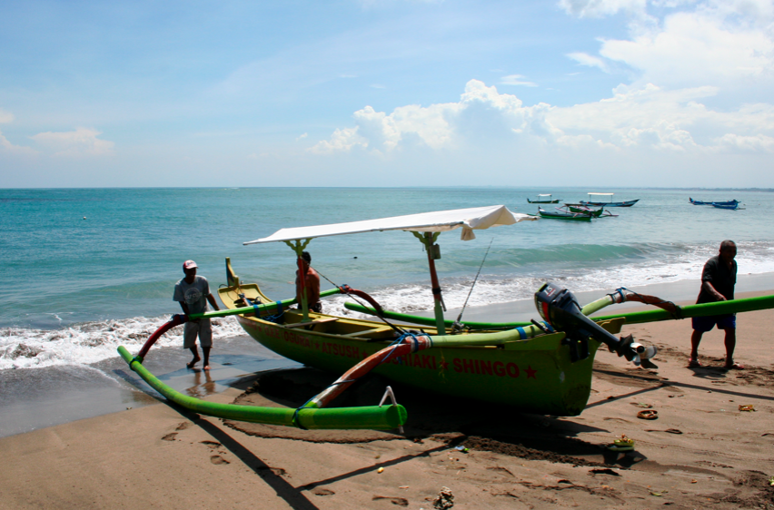 Go Outside Fly fishing in Bali.