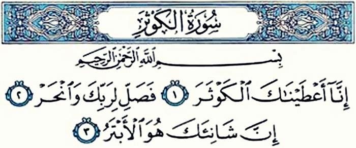 Surat Al Kautsar Mp3 Lengkap Bacaan Arti Dan Tafsir Data