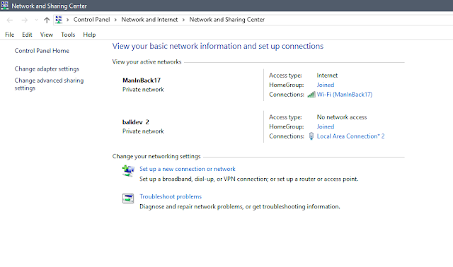 Control Panel Windows 10 Cara membuat hostpot di windows 7/8/10