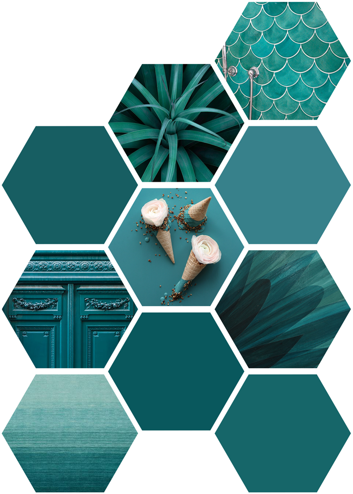 Color Your Life Shaded Spruce-La Lilú Pantone Fall 2017 color trend report, teal, blue, green, turquoise, photography, art