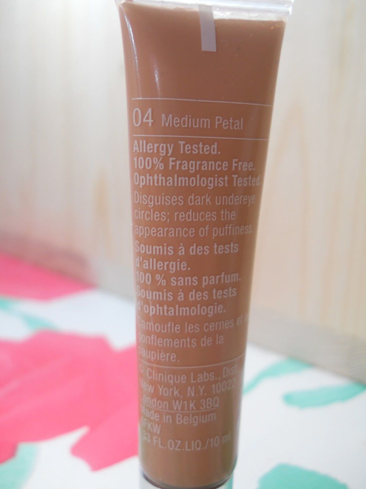 Lamarymakeup clinique all about eyes concealer