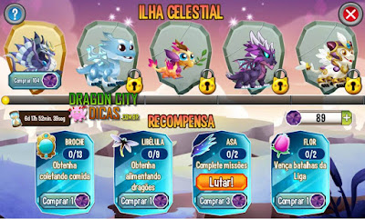 Ilha Celestial - Itens e Dicas Ilha Celestial - Itens e Dicas