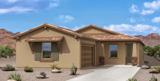 Prairie Zinnia floor plan in Villages at Val Vista Gilbert AZ New Homes for Sale