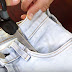 She Cuts The Pockets Out Of An Old Pair Of Jeans. What She Makes With It? Simple But AWESOME!