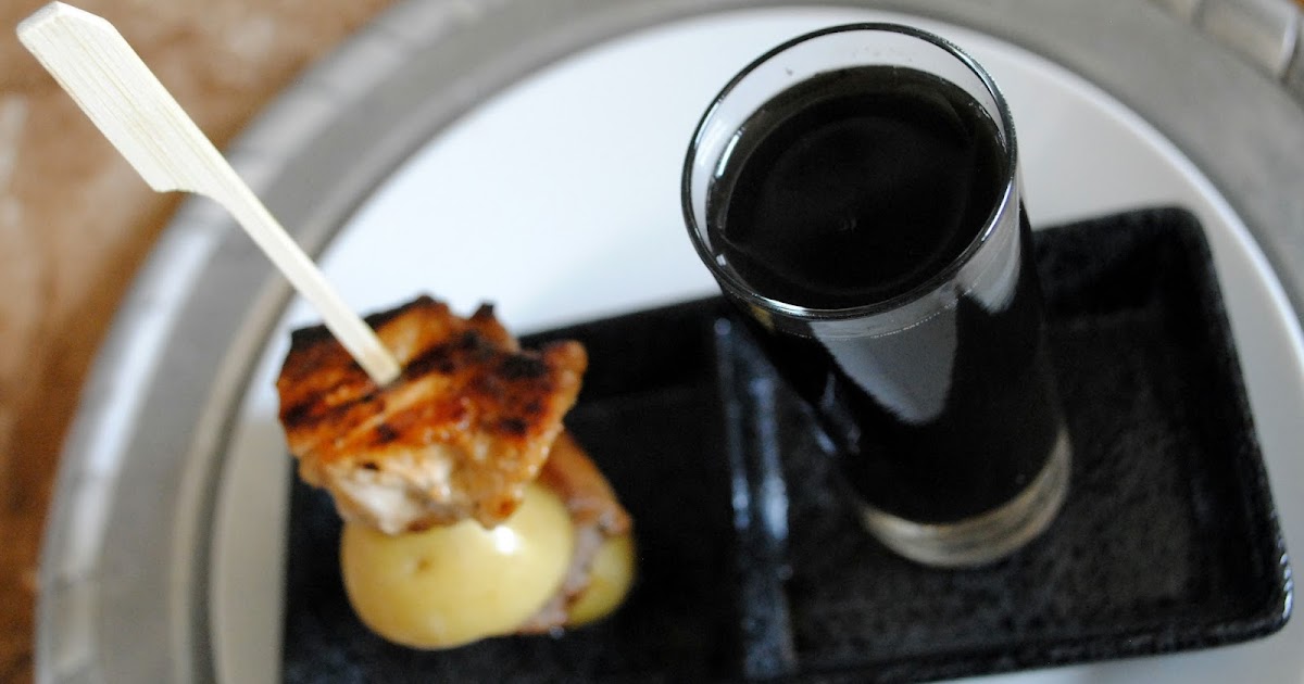 Sea Bass Skewers + Blackbeard Cocktails FoodieFootballFans