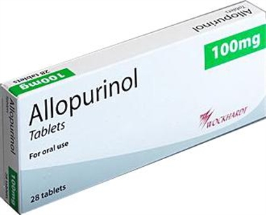 when to stop allopurinol for gout