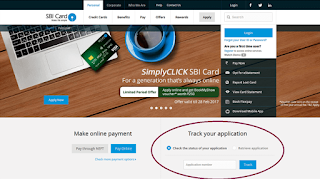 SBI Credit Card Status Online Check