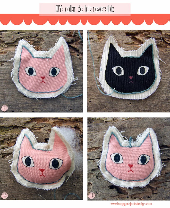 DIY Collar de tela: paso a paso