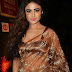 Gemini TV Awards In Yellow Saree Sony Charista
