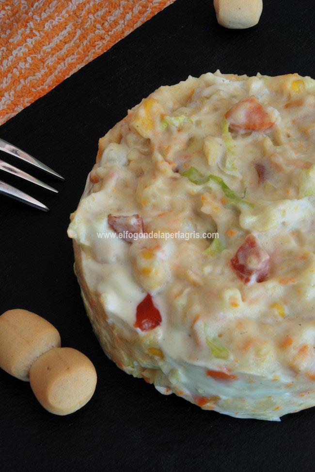 Receta de ensaladilla rusa Receta de ensaladilla rusa