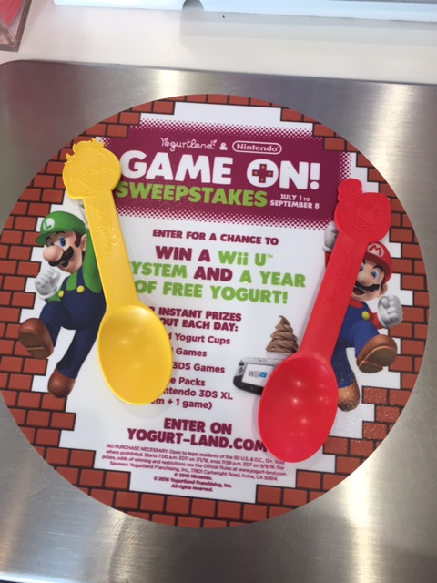 fro yo girl speaks yogurtland nintendo game on launch party new
