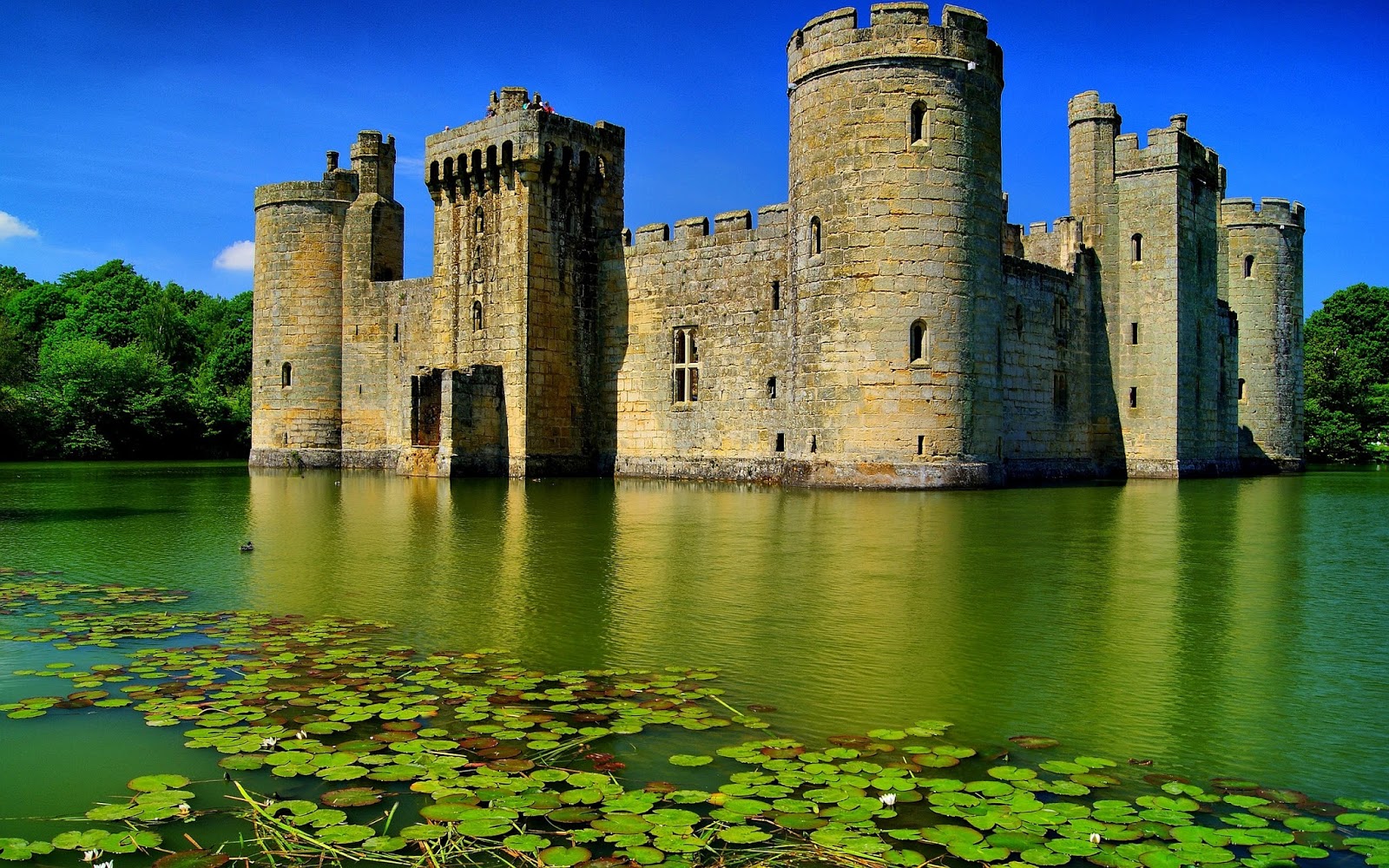 Who built the first castle in the world? Teach your brain