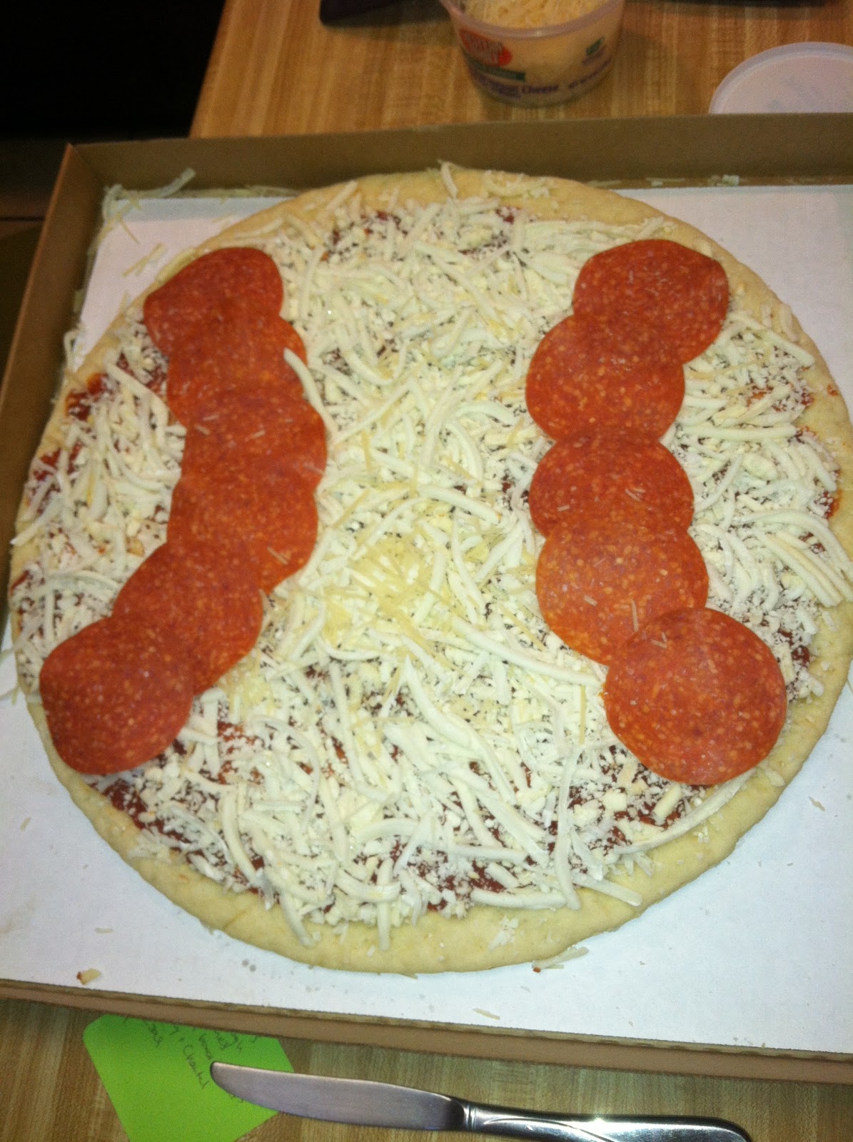 Feeding the Masses World Series Baseball Pizza