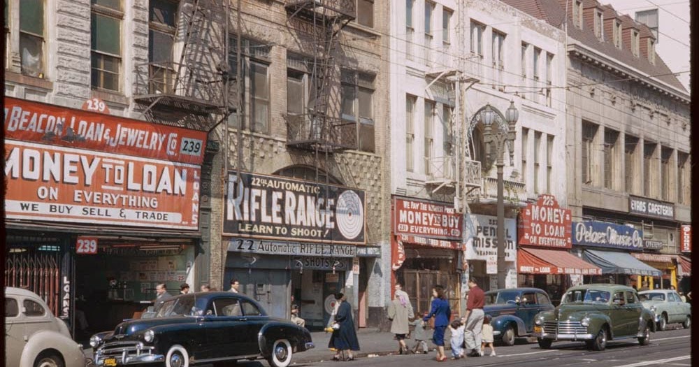 Wonderful Color Photographs of Los Angeles in 1952 ~ Vintage Everyday