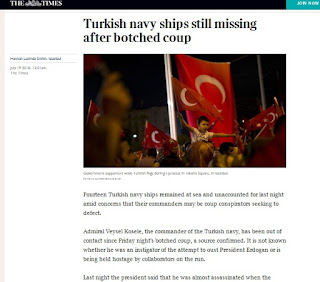 "Εξαφανίστηκαν" 14 πολεμικά πλοία στην Τουρκία - Αγνοείται και ο αρχηγός του τουρκικού στόλου!