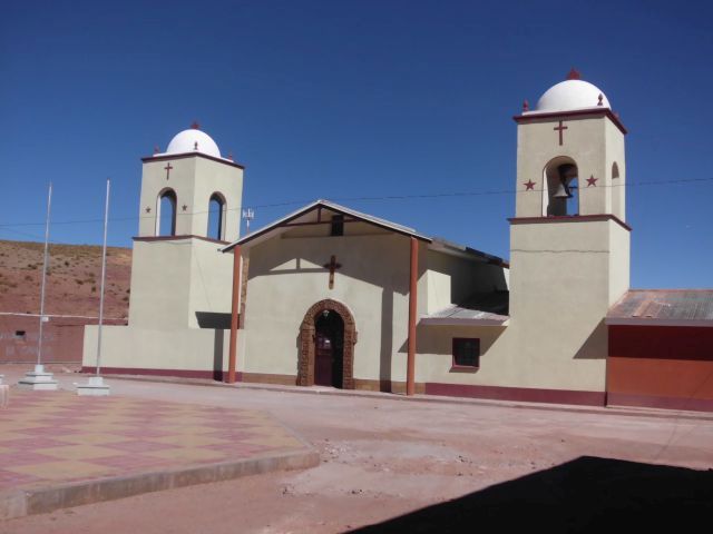 Renovierte Kirche in San Pablo de Lipez