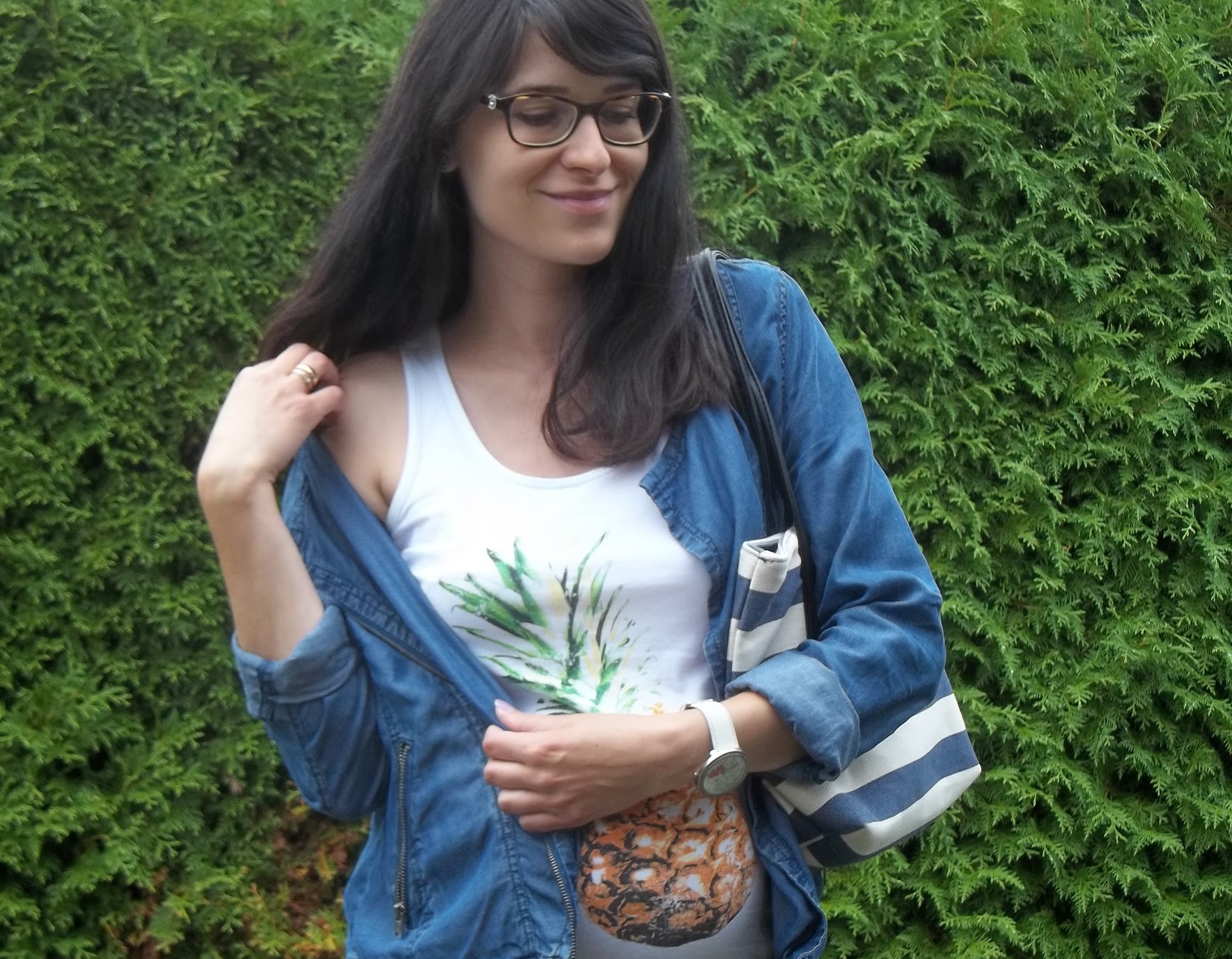 Ananas i jeans