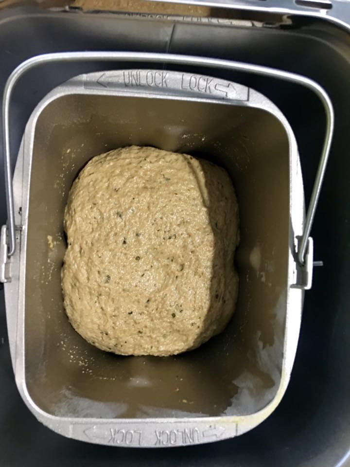 Truman's Zojirushi Mini Bread Machine Seitan