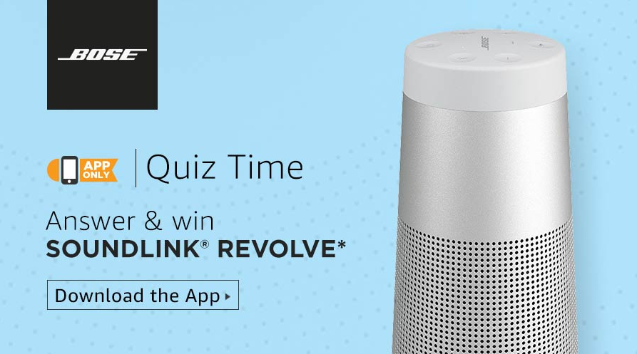 amazon quiz bose soundlink