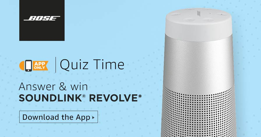 amazon bose soundlink quiz