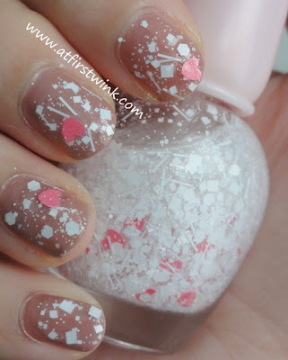 Snow of Love nail polish from the Etude House If story nail kit 3