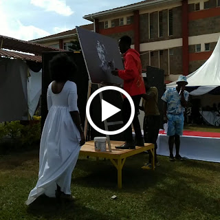 llewxam kenyan live painting artist
