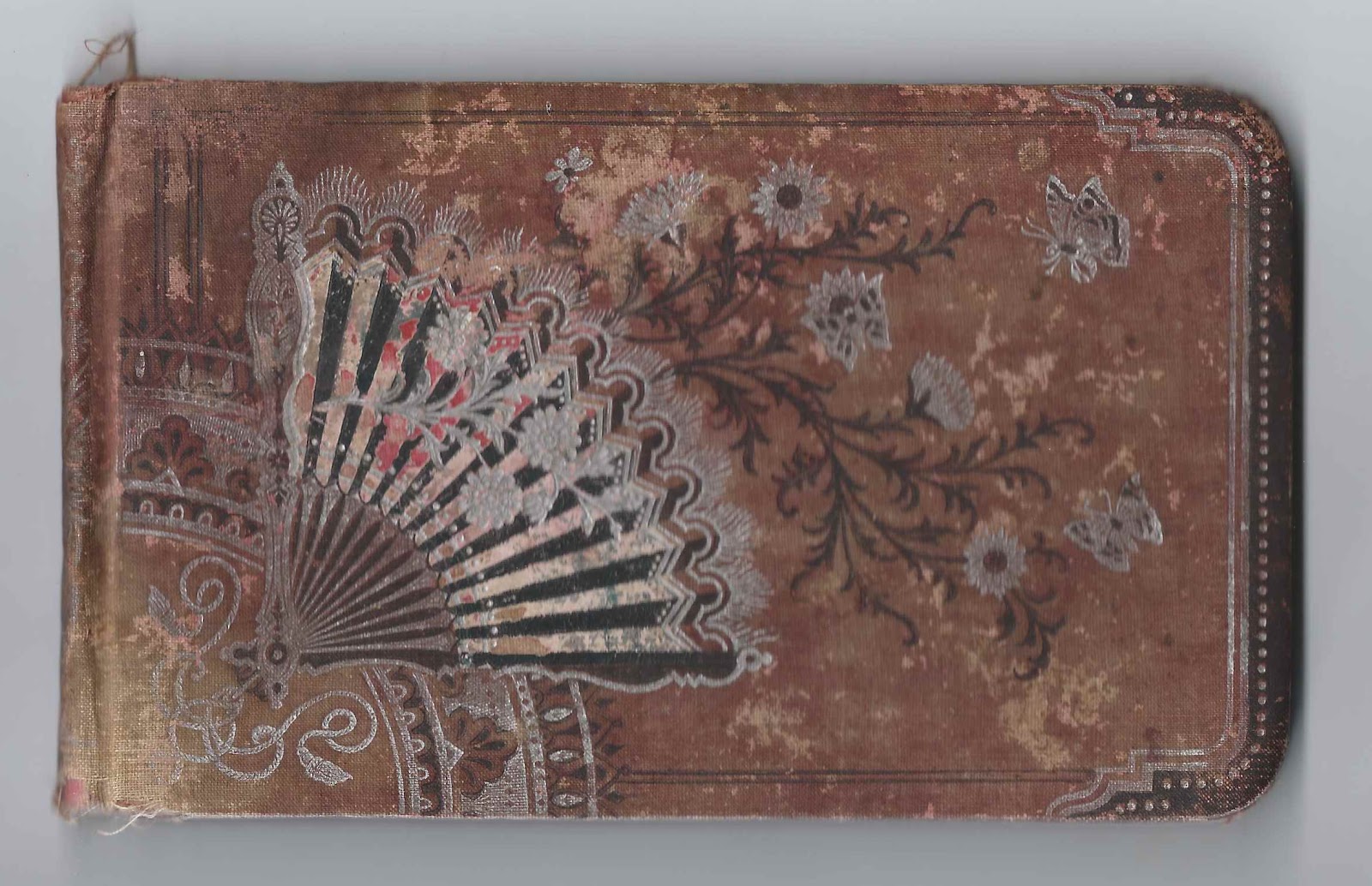 Heirlooms Reunited 1880s/1910 Autograph Album that Belonged to Carrie of Troy, New York area