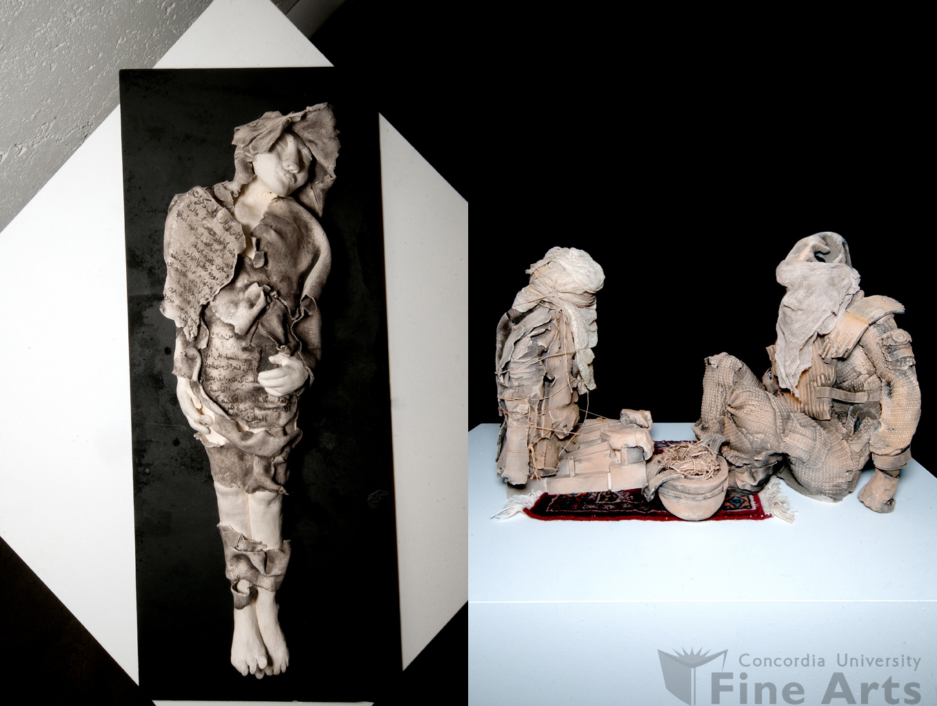 Concordia Ceramics Students Still Standing 2013