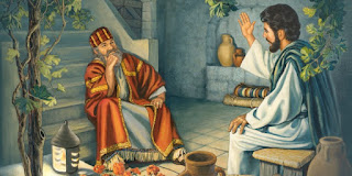 Jesus explica a Nicodemo el segundo nacimiento