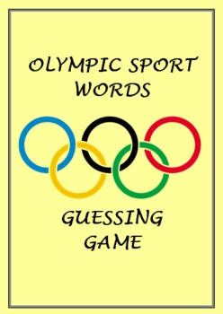 HANGMAN: OLYMPIC GAMES