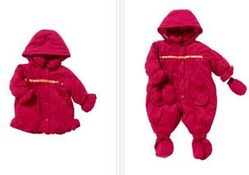 Abrigo mono Fucsia Abrigo mono Fucsia