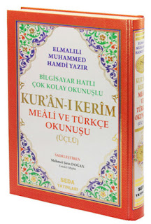 Kur'an-ı Kerim Meali ve Türkçe Okunuşu Üçlü (Cami Boy, Kod.002) Kur'an-ı Kerim Meali ve Türkçe Okunuşu Üçlü (Cami Boy, Kod.002)