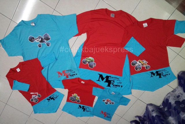 baju sedondon baju family day