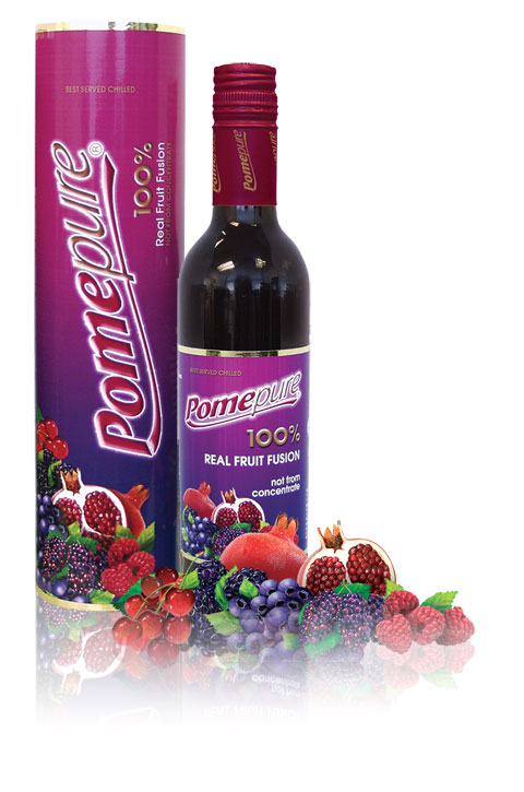 PomepureAsia: POMEPURE 100% REAL FRUIT FUSION JUICE